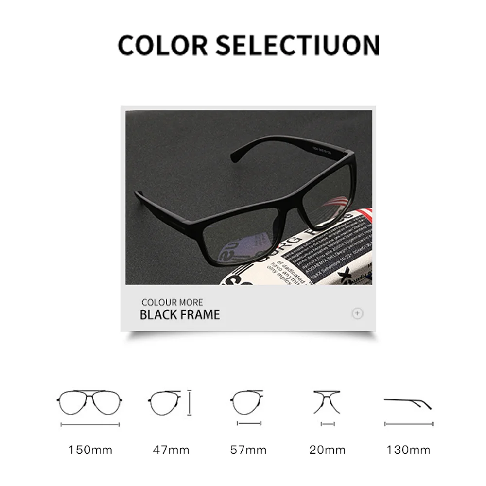 

LongKeeper Anti Blue Light Glasses Frame Unisex Computer Women Sqaure Blue Light Blocking Gaming Men Eyeglasses Frame UV400