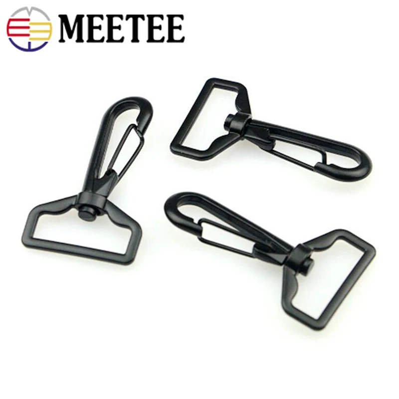 

Meetee 10/30 шт. 25/32/38 мм, черные зажимы, металлические крючки, пряжка для ремня, застежка для ремня, регулировка тесьмы, крючки для подвешивания, пр...