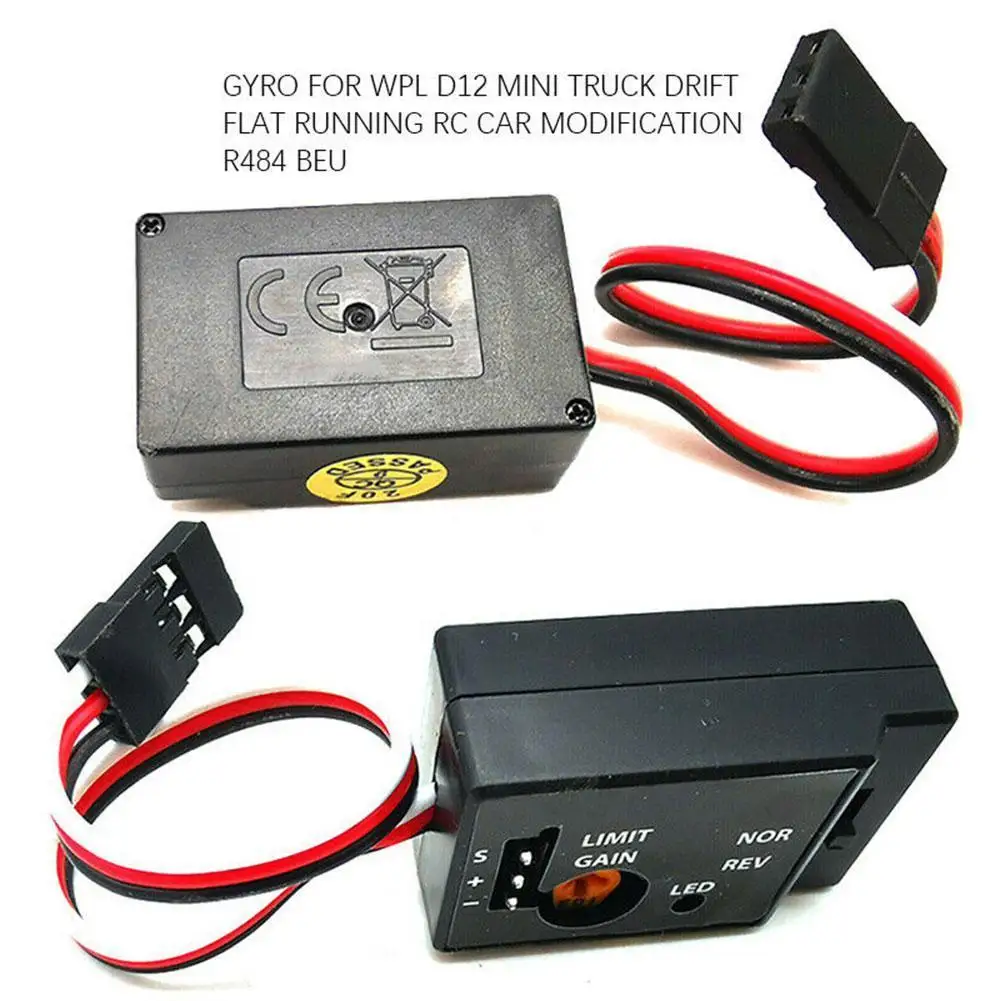 

WPL D12 Mini Truck Gyroscope Drift Flat Running RC Quality Assembly Gyro Car Auxiliary Accessories High Tools Modification P1I3