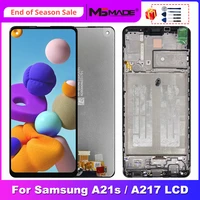6 5 original for samsung galaxy a21s display a217f a217 lcd touch screen digitizer display for galaxy a21s lcd a217fds a217h