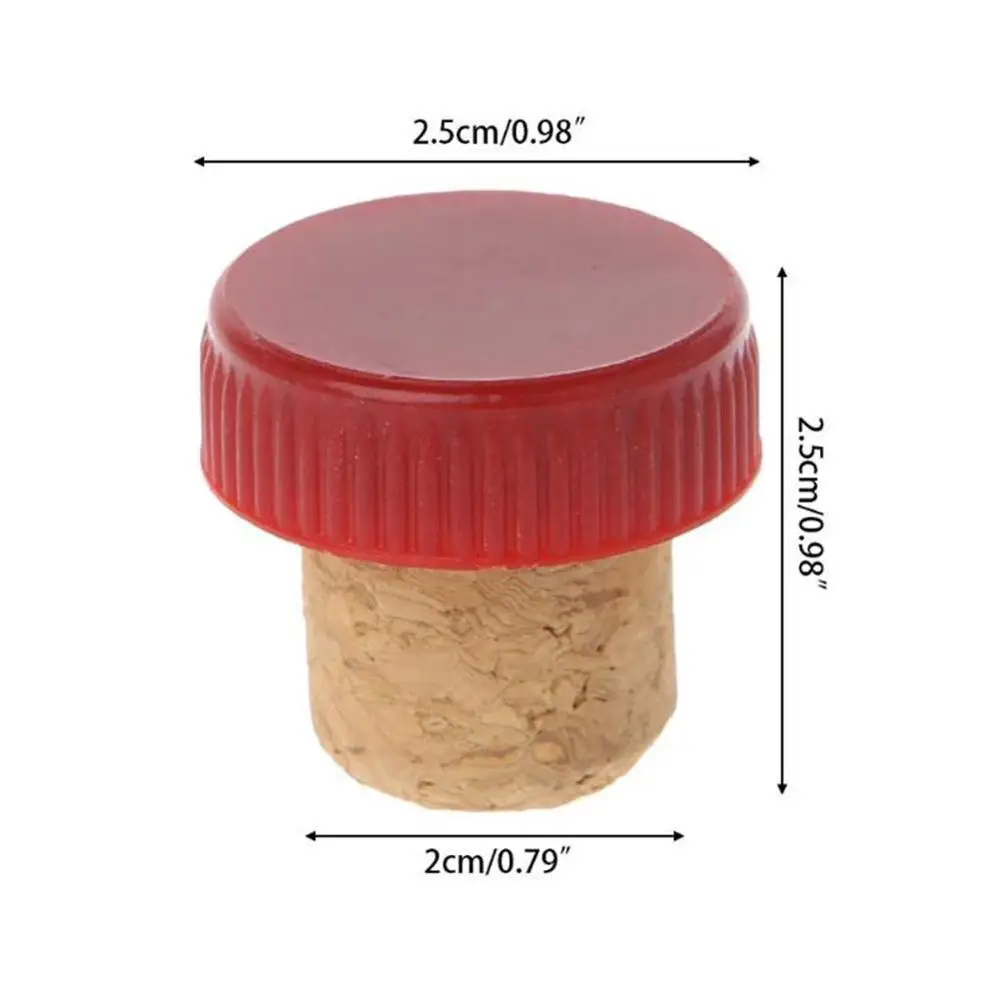 

10PCS Winebottle Cork T-Shaped Stopper Wine bottle Repeat Cap Use Stopper Stopper Cork T-shaped bottle Wine Customization C2K0