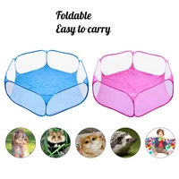 portable pet game fence open small animal cage tent game playground playpen hamster chinchilla guinea pig indoor outdoor place