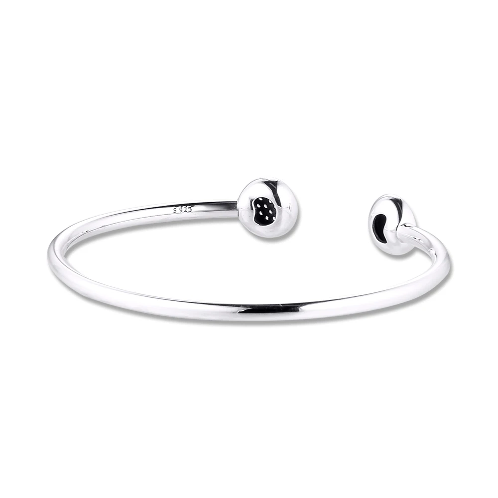 Подпись браслеты 100% 925 стерлингового серебра ювелирные украшения для Для женщин