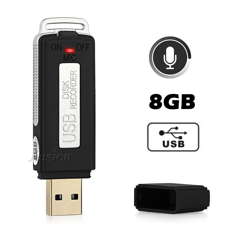 Цифровой мини-диктофон USB U-диск MP3-плеер портативный Gravador de voz Espia маленькая