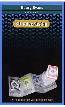 

3D Advertising by Henry Evans - Magic Tricks