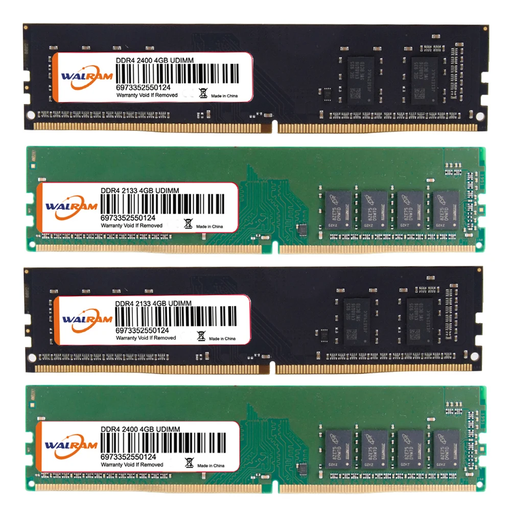 

4G Memory 2133/2400MHz DDR4 Computer RAM 288Pin Mute High Speed Read Write 1.2V Memory for Desktop AMD/INTEL