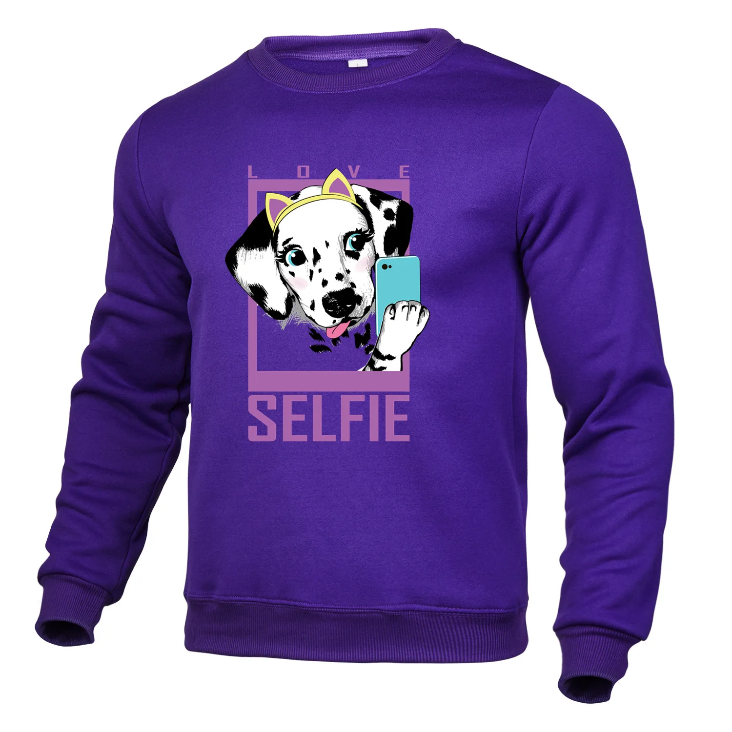 

Men's new fashion printed sweatshirt hoodie winter cotton warm sweatshirt high quality casual handsome O-neck sweater pullover