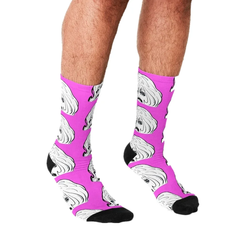 

Funny Freddie Mercury Men's socks I don't need you Printed rock hip hop Men Happy Socks boys street style Crazy Socks for men