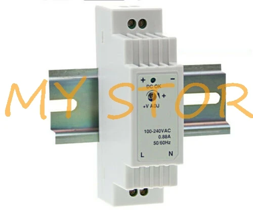 Источник питания DR-15 15 Вт с одним выходом 5 В 12 24 для монтажа на Din-рейку - купить по