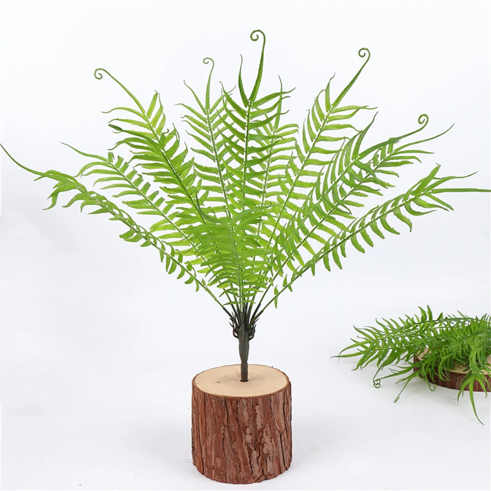 1 шт. 12 веток искусственные бостонские папоротники реалистичные украшения для