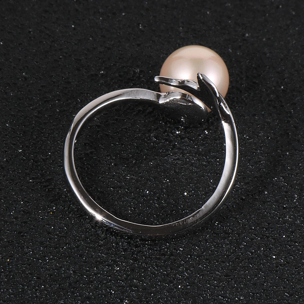 Женское кольцо Русалочки для девочек белое розовое фиолетовое в виде ракушек