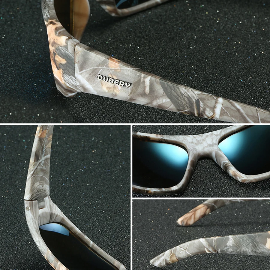 

Polarized Fishing Sunglasses Sport Camouflage Men Women Sun Glasses Camping Fly Fishing Eyewear night vision 4 Sets