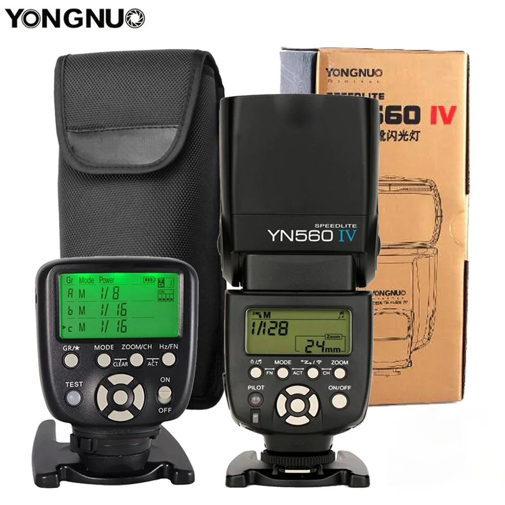 YN560IV Speedlite 2 4G Беспроводная радиоуправляемая вспышка YN560 IV для DSLR камер Canon Nikon Sony