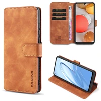 leather case for samsung galaxy a70 leather flip wallet phone case for retro oil edge credit card wallet shockproof card cover