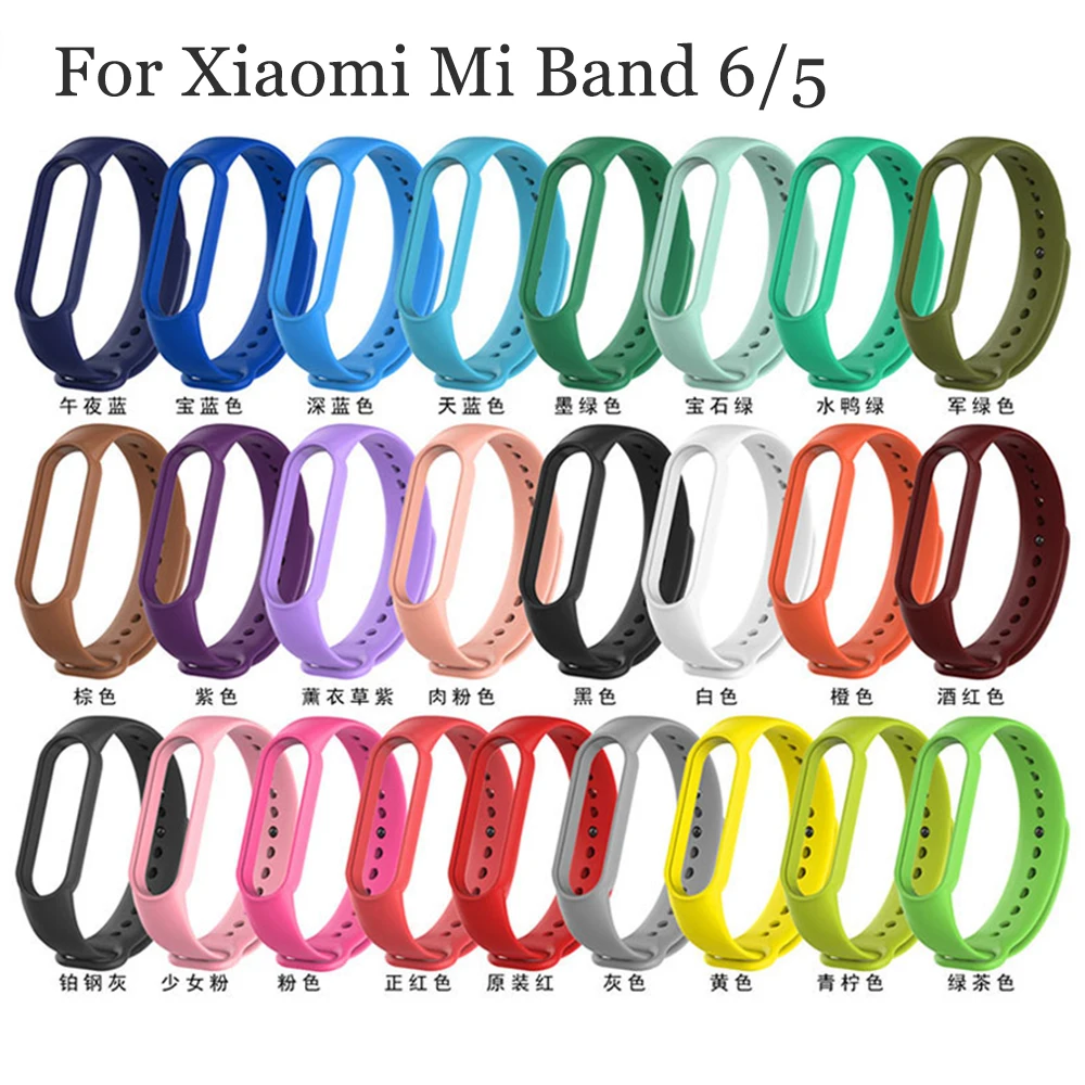 Фото - Цветной силиконовый спортивный оригинальный ремешок для Xiaomi Mi Band 6, сменный Браслет для смарт-часов Xiaomi Mi Band 5 ремешок mijobs для mi band 2 цветной силиконовый сменный браслет для xiaomi mi band 2