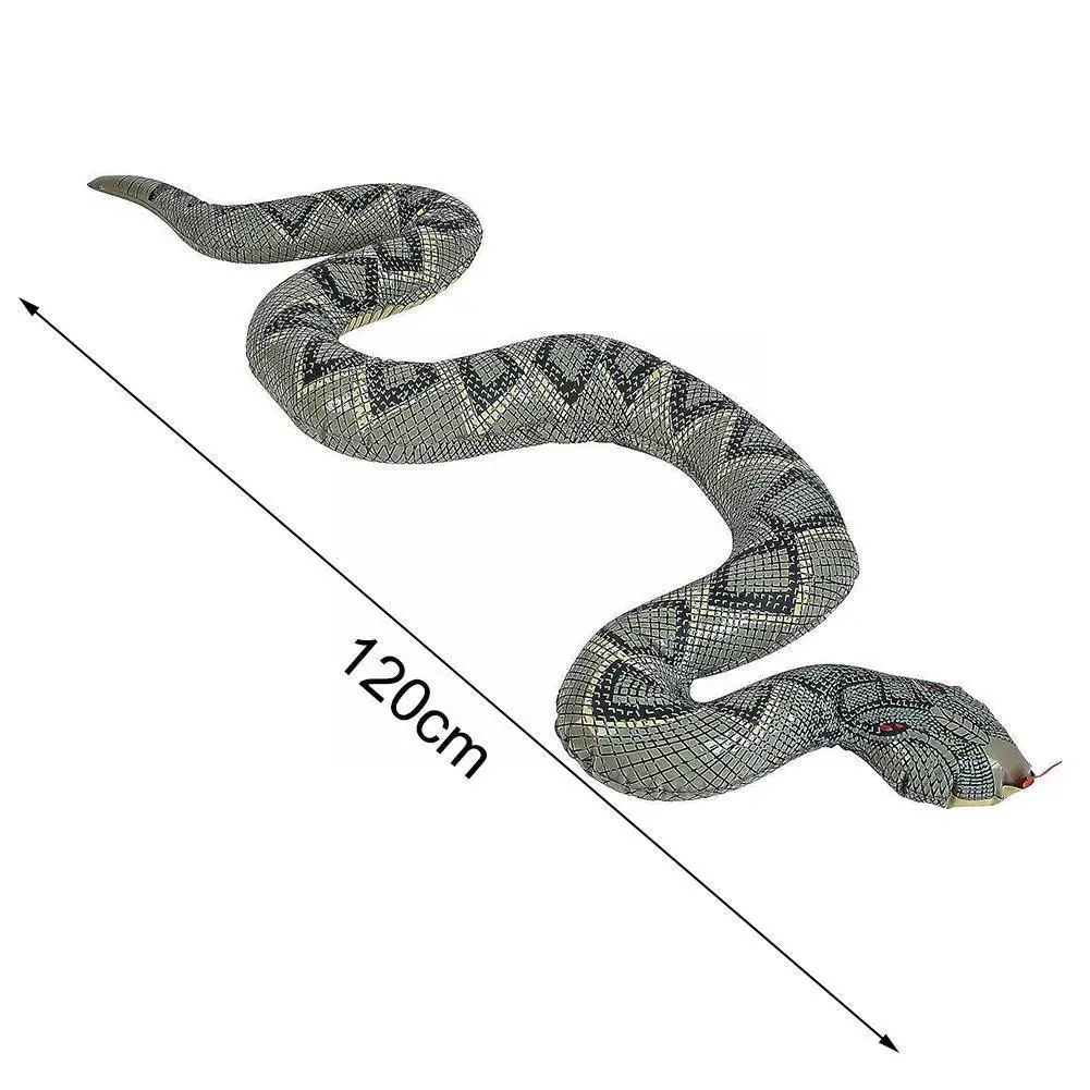 

1.2M Inflatable Snake Toy Halloween Decoration Prop Craft Baby Shower Accessories Terrifying Party Tricks Supplies Gifts Pa E3F2