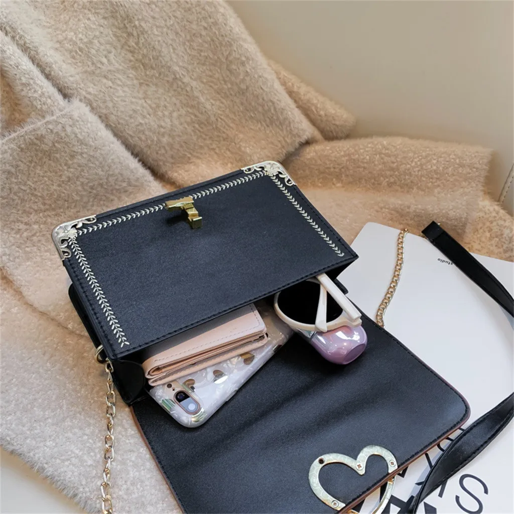 Женская сумка на плечо большие сумки через 2019 женская маленькая квадратная