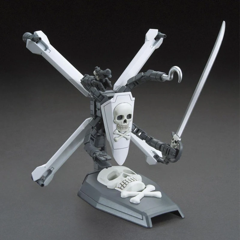Bandai HGBC 012 1/144 череп пиратское оружие набор для сборки инструмент игрушки модель |