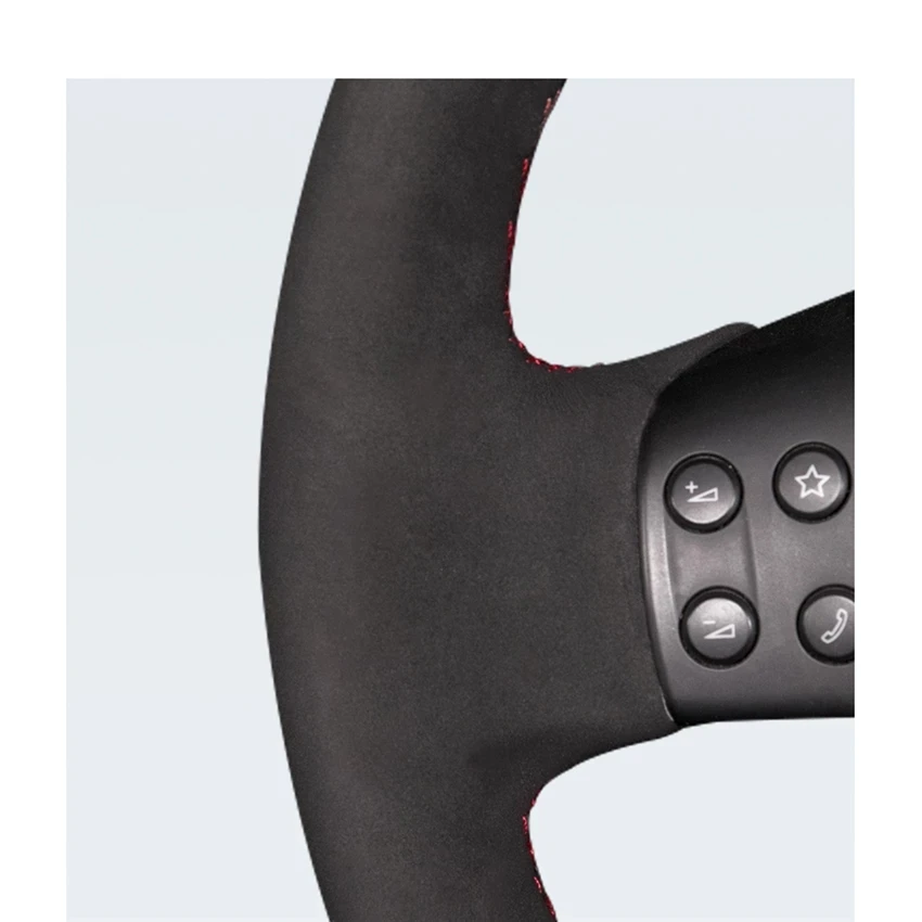 

Black Suede Marker Handsewing Soft Car Steering Wheel Cover for Volkswagen Golf 5 Mk5 VW Passat B6 Jetta 5 Mk5 Tiguan 2007-2011