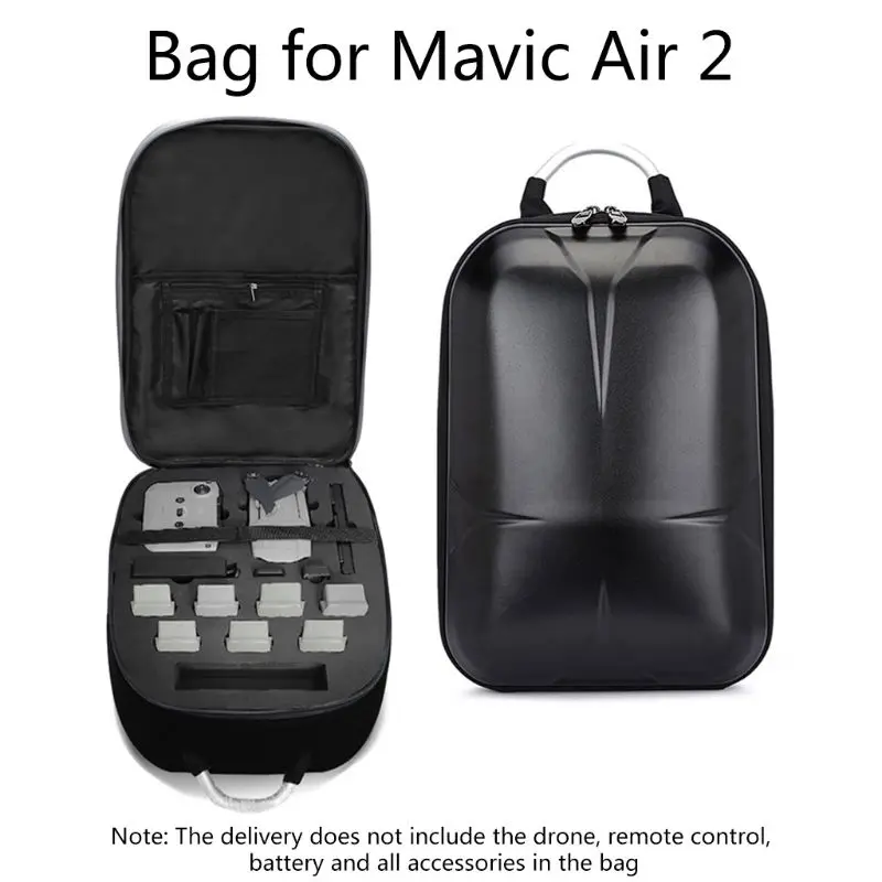 

Портативный жесткий рюкзак, водонепроницаемая Противоударная сумка для хранения D-JI Mavic Air 2, аксессуары для Дронов