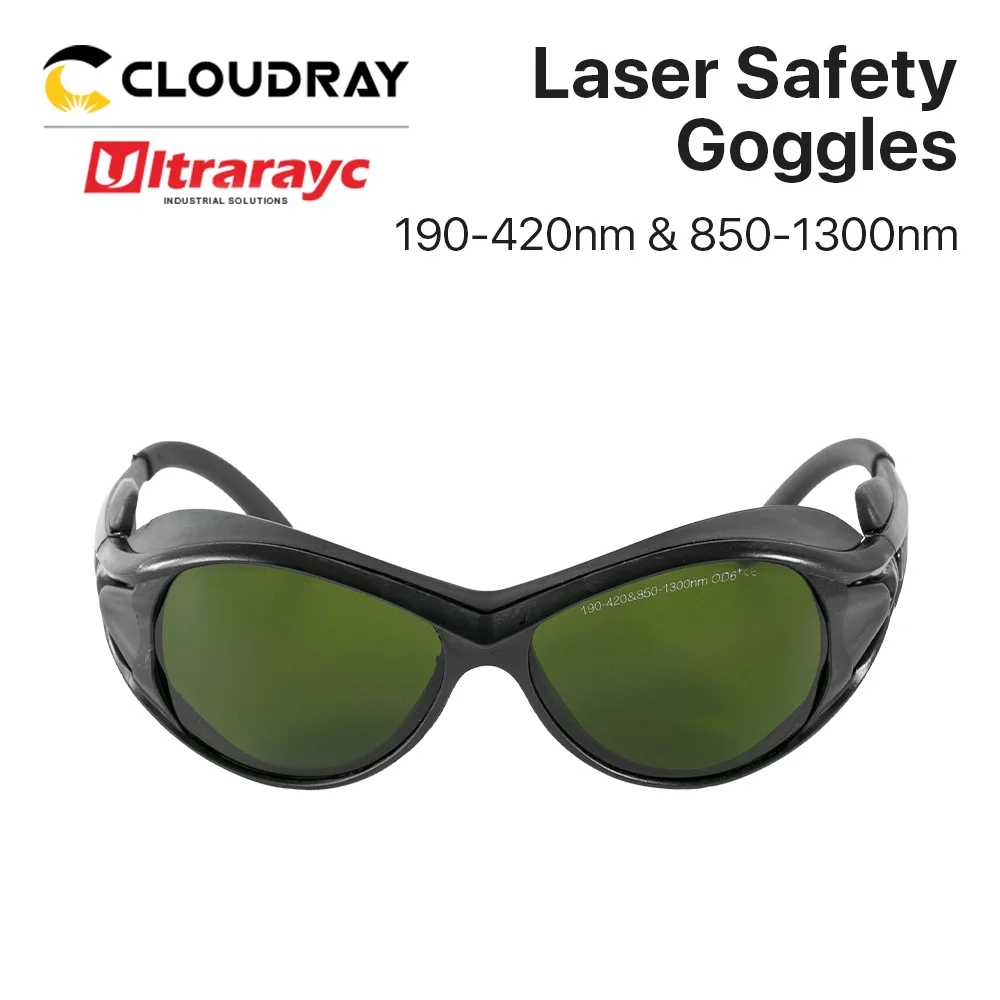 Occhiali di sicurezza Laser Ultrarayc 1064nm 850-1300nm OD6 + CE occhiali protettivi Style A per Laser A fibra