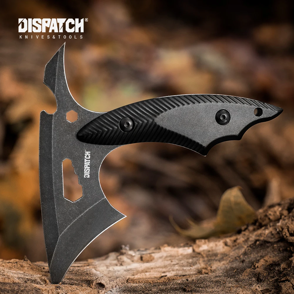

Dispatch Multifunction Portable Tactical Outdoor Camping Axe Wild Hunting Survival Emergency Hand Tool with Sheath