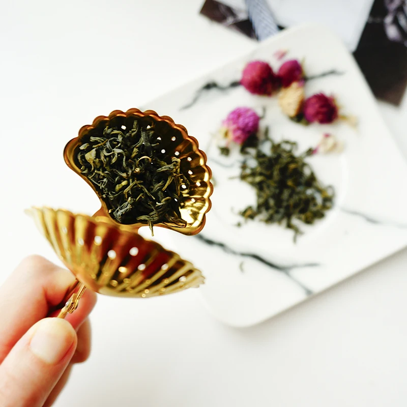 Шикарный заварщик чая из нержавеющей стали креативный дизайн зажим для фильтр