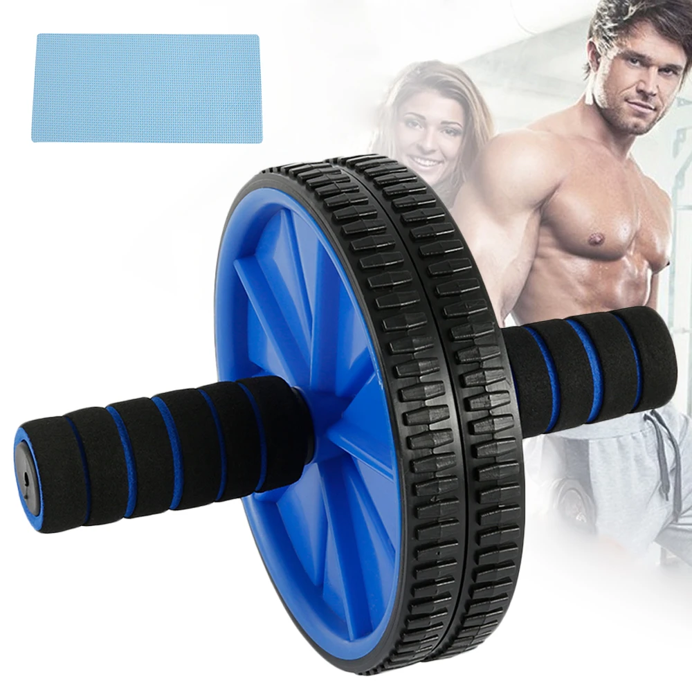

Abdominal Muscle Wheel Home Fitness Equipment Ab Rollers Trainer with Pad for Arm Waist Training Exercise Body Haper Building