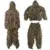 Охотничья одежда, 3D бионические костюмы Ghillie для мужчин, женщин, детей, уличная снайперская камуфляжная одежда CS, страйкбол, охотничьи брюки, куртка с капюшоном - изображение