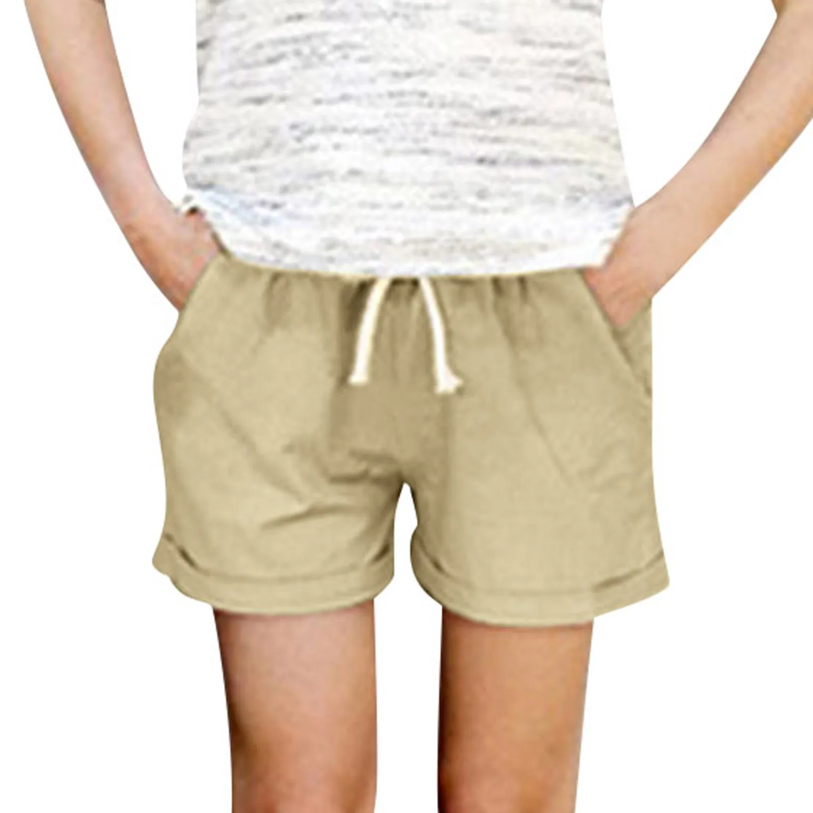 

Jeans Women's Casual High-waist Pants Straight-leg Sports Casual Loose Summer Fashion Shorts Pants Pantalones Cortos De Mujer