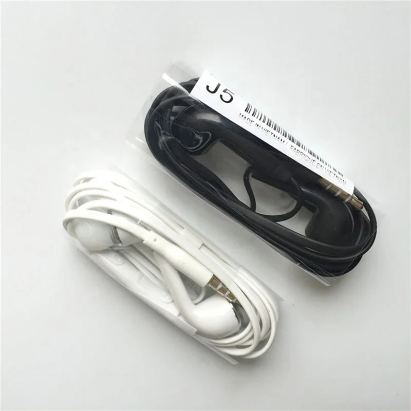 

Hot Sales In 2020 Headset 3.5mm Handsfree Headphone For Samsung S4 JB J5 Earphone With Mic And Volume Control White Black