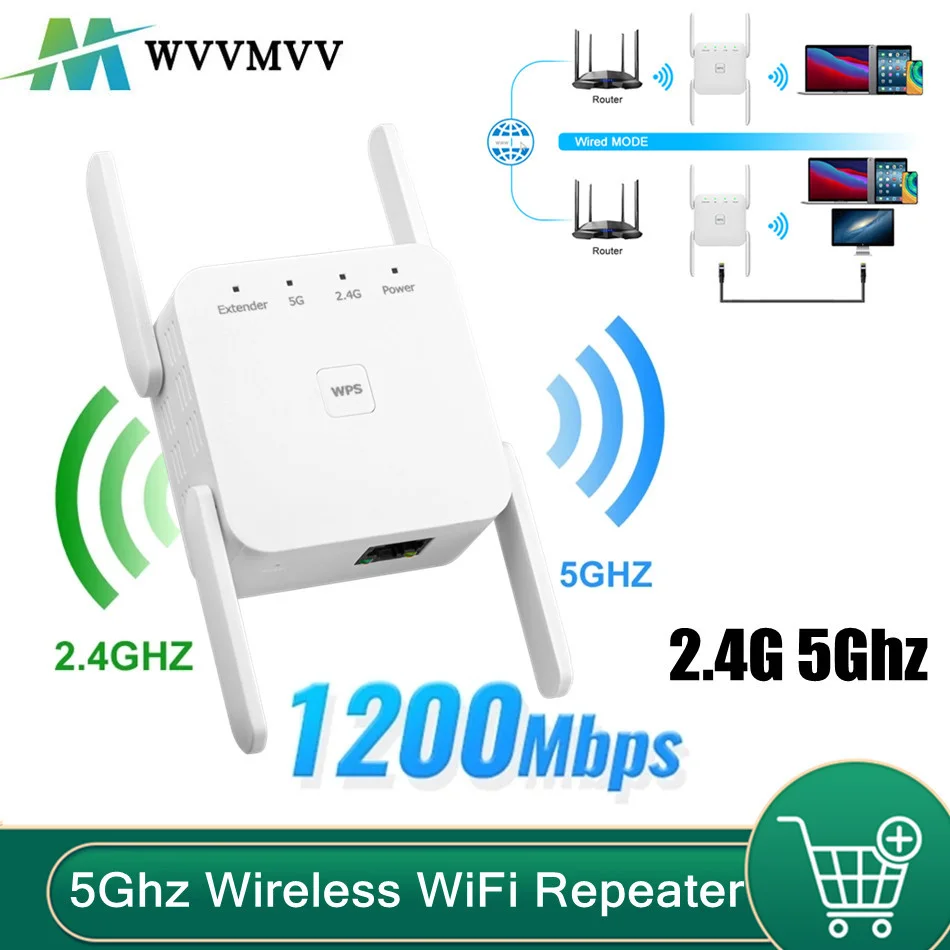 

Ретранслятор Wi-Fi, беспроводной усилитель Wi-Fi, ретранслятор Wi-Fi для большого радиуса действия, 1200 м, усилитель Wi-Fi для дома, усилитель сигнала ...