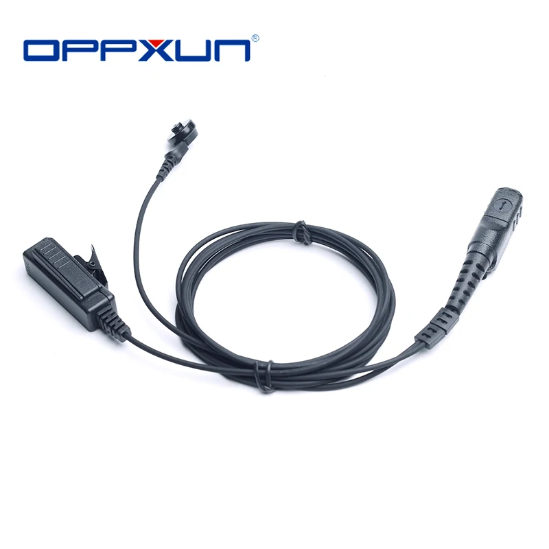 Комплект для видеонаблюдения с рацией и акустической трубкой гарнитура