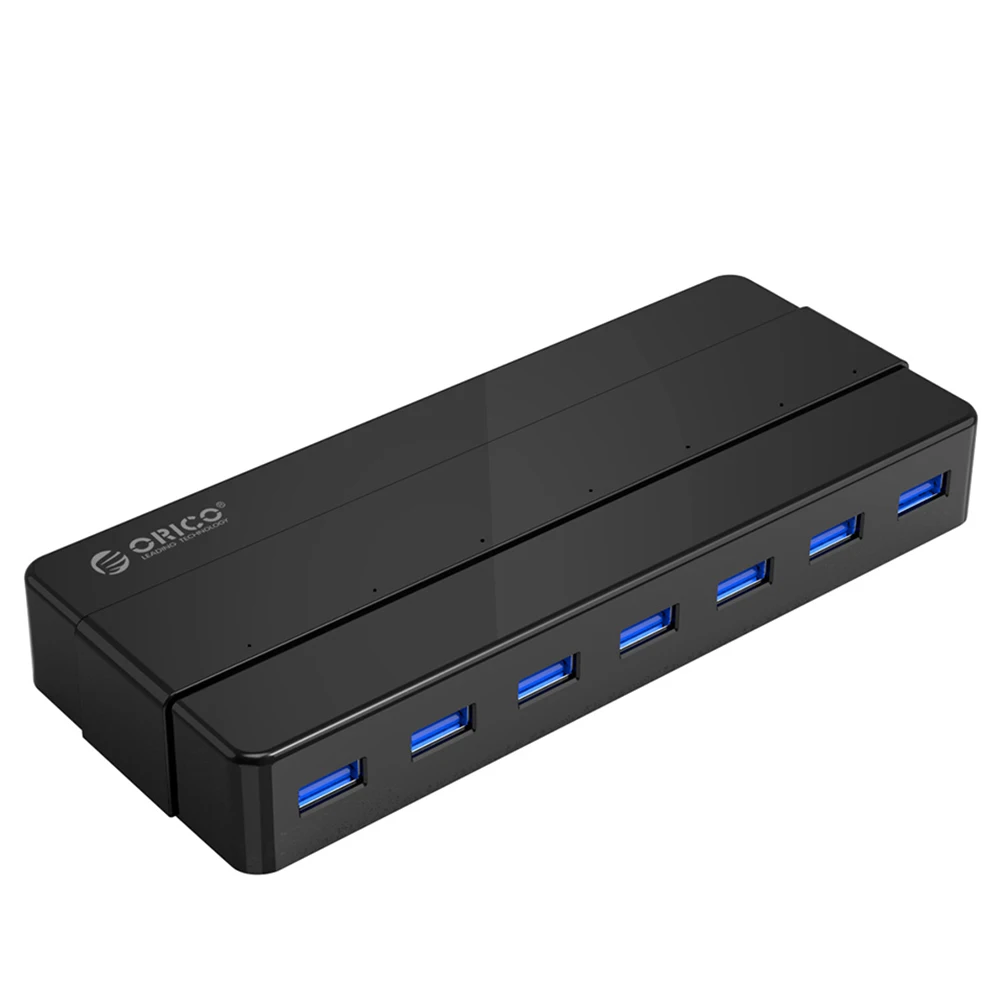 

USB-Концентратор ORICO на 7 портов с адаптером питания 12 В