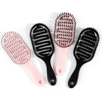 hair brush for beauty scalp massage hairbrush comb oval anti static paddle comb hair styling tool boar bristle nylon hair brush