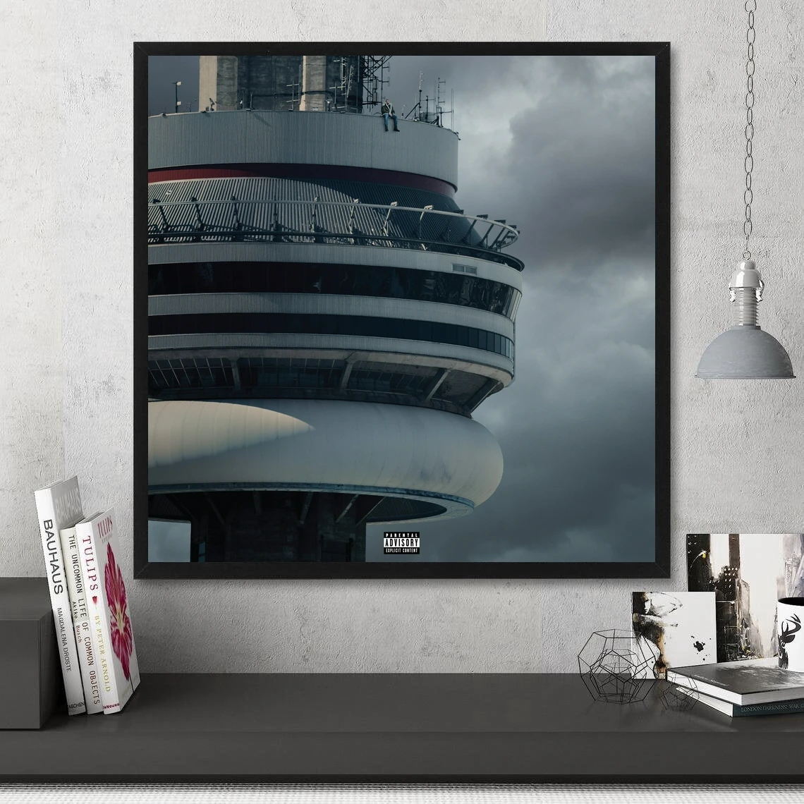 

Постеры с изображением дракона на холсте альбома «Музыка»