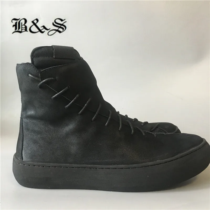 Черный и улица 2019 ретро Роскошные ручной работы из натуральной кожи швейная