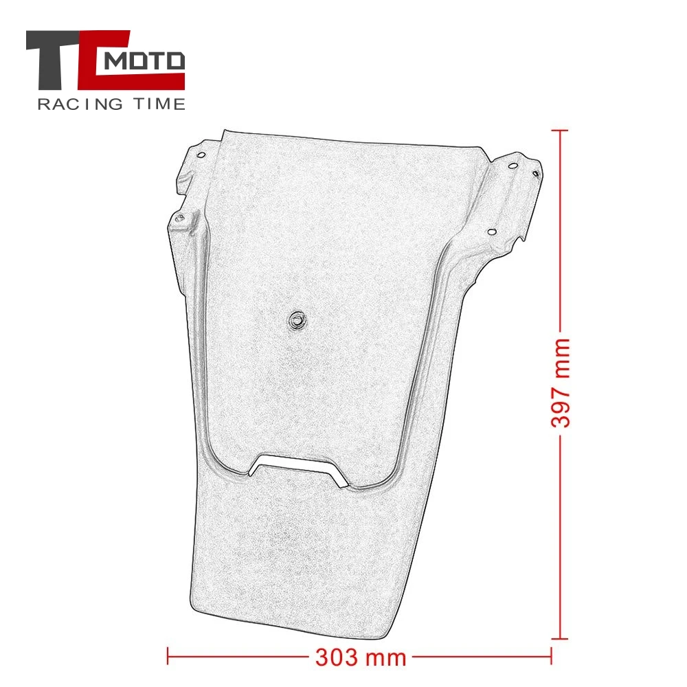 

Motorcycle Rear Fender For BMW R1200GS LC 2013-2017 R 1200 GS LC Tire Hugger Mudguard Extension Splash Guard Accessories