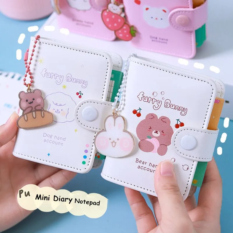Sharkbang Новое поступление Kawaii 80 листов 3 отверстия чехол кошелек из искусственной