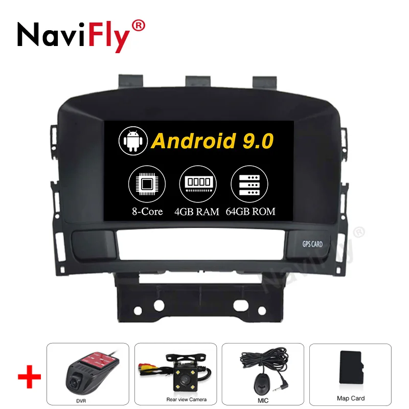 64G camera DVR NaviFly Android 9,0 Восьмиядерный PX5 автомобильный dvd-плеер для OPEL ASTRA J 2010-2012 Автомобильная Мультимедийная поддержка DVR wifi DAB OBD gps радио - Цвет: 64G camera DVR
