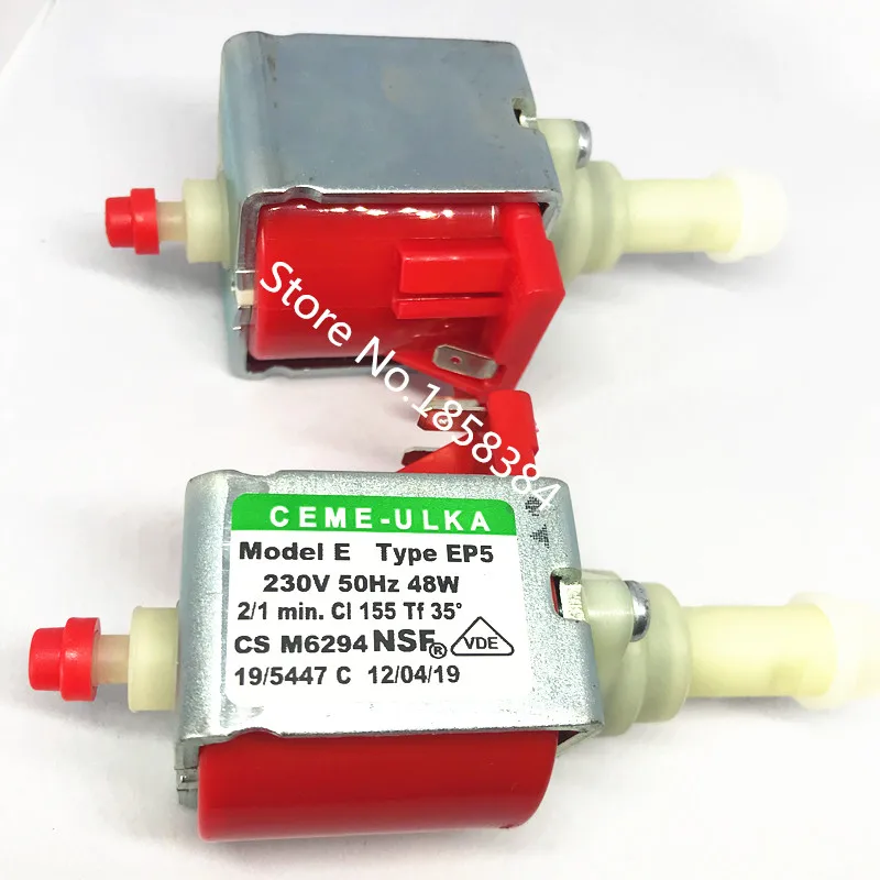 Оригинальный подлинный насос для кофемашины AC230V ULKA EP5 электромагнитный pum