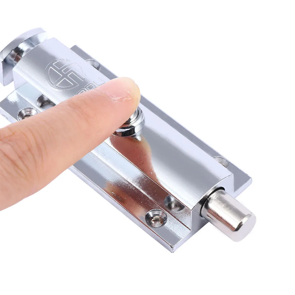 4 ''замок для гостиничного офиса и дома хромированный дверной замок задвижка