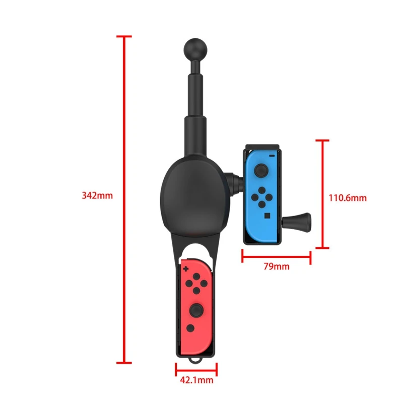 Удочка для Nintendo Switch Joy Con игровой контроллер рыбалки набор магазинов Bass Pro и