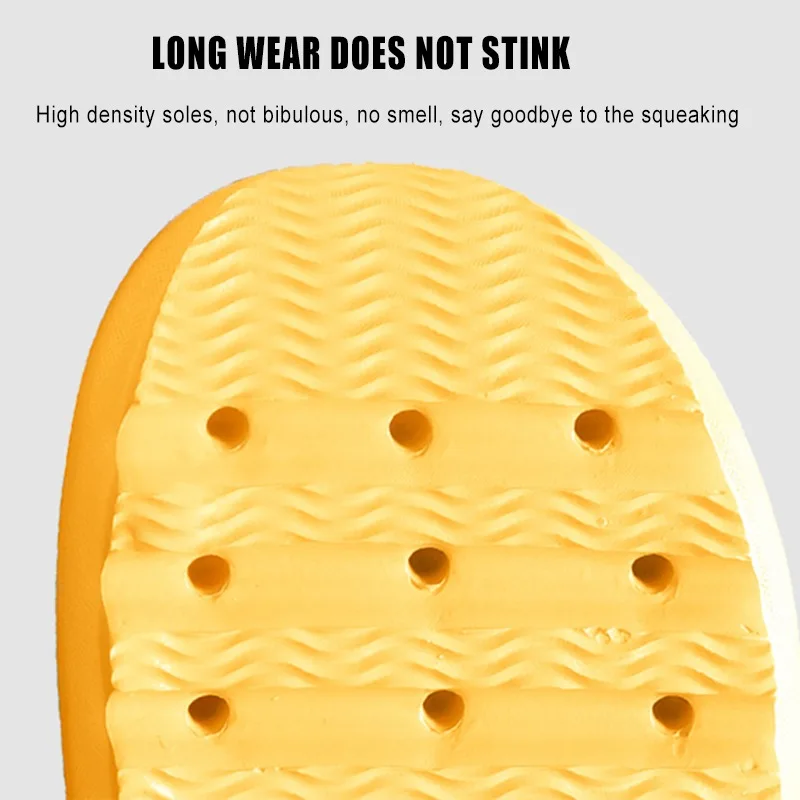 

Bathroom Slippers EVA Ultra Light Women Slippers Household Men Soft Bottom Anti Slip Slippers Couple Home Slippers