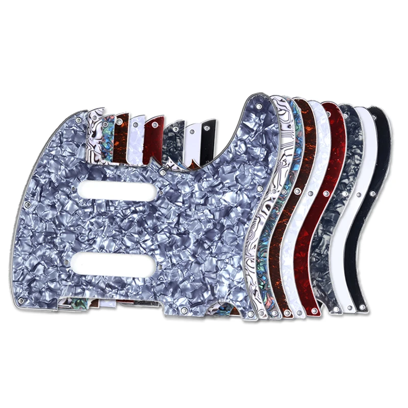 Tele Pickguard 3 слойная с 2 отверстиями для пикапа одной катушкой 8 скрепленная пластина