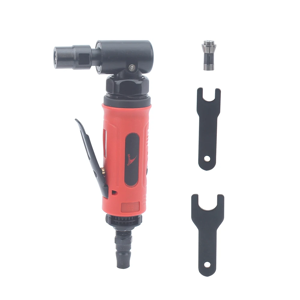 Высококачественная пневматическая шлифовальная машина 90 градусов 3 мм 6 патроны