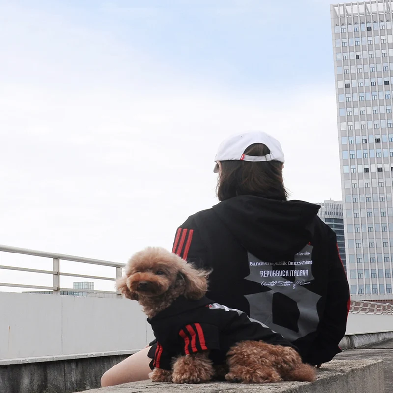 Одежда для собак осенне зимнее платье плюшевое Большая маленькая собака