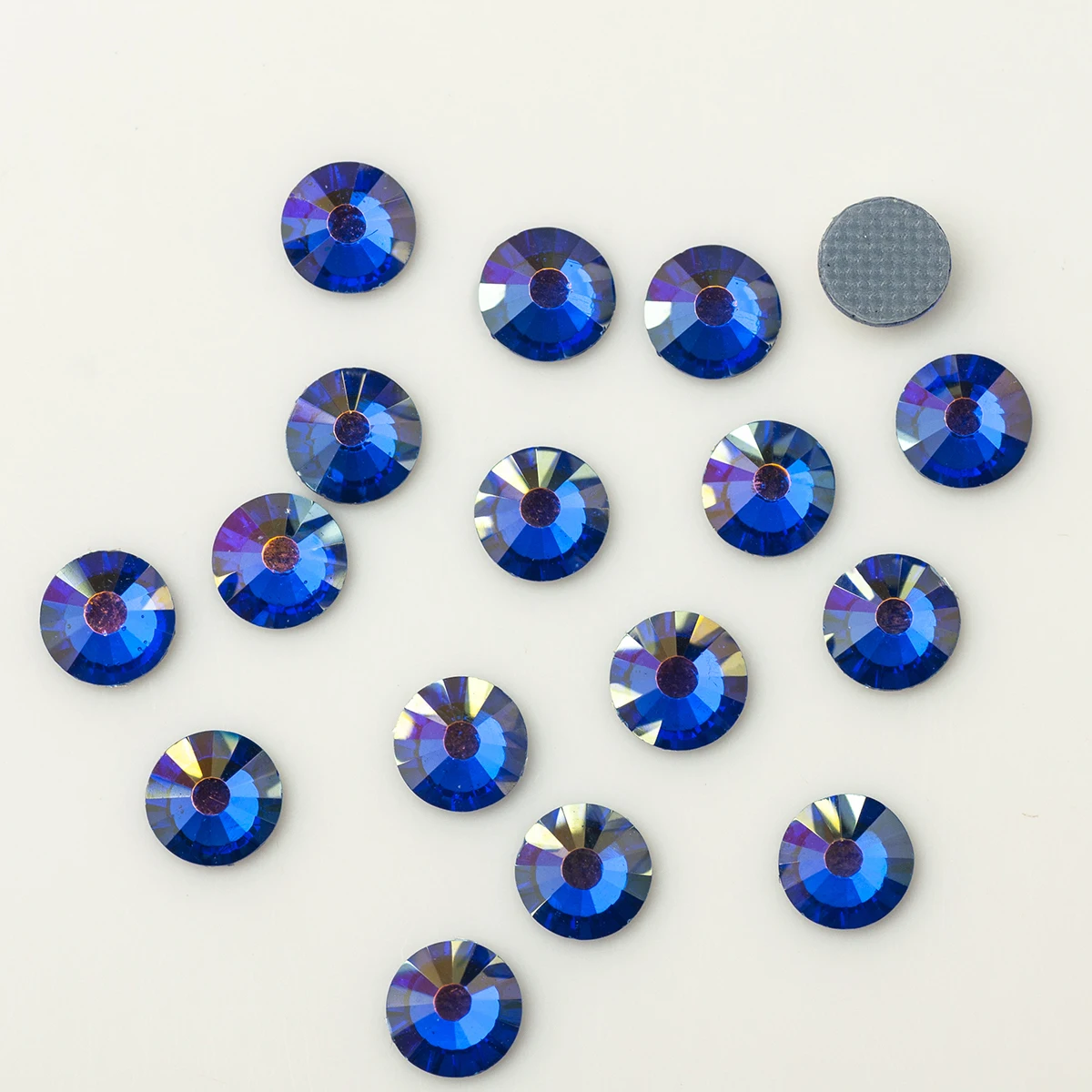 YANRUO Sapphire AB Rhinestones Hot Fix Glass Heat Iron on Vestidos Crystal Beads DIY Craft Stones | Дом и сад