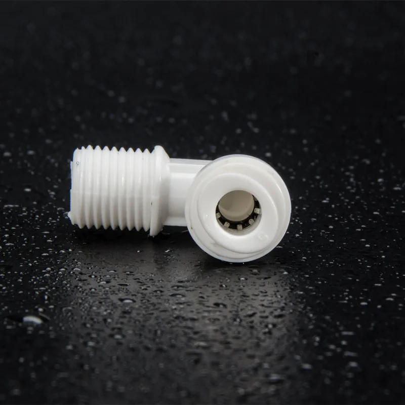 

2-Point Outer Wire to 2-Point Pipe Elbow Water Purifier 4044 Quick Card-Free Connector Right Angle Outer Tooth Connection 2-Poin