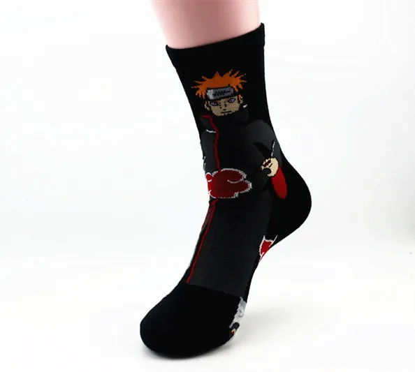 Оптовая продажа 60 пар мужские носки в стиле аниме на Хэллоуин фирменные